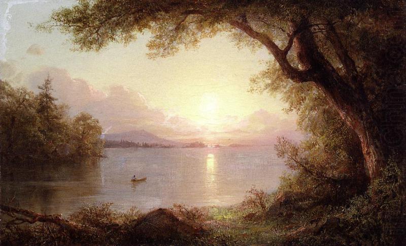 Frederic Edwin Church Landscape in the Adirondacks china oil painting image